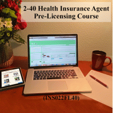Florida: 40 hour -  2-40 Health Insurance Agent Pre-Licensing Course GRANT (INS022FL40)
