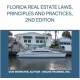 eBook FLORIDA REAL ESTATE LAWS, PRINCIPLES AND PRACTICES, 2ND EDITION eBook FLORIDA REAL ESTATE LAWS, PRINCIPLES AND PRACTICES, 2ND EDITION