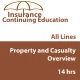 14 hr Property and Casualty Insurance Continuing Education