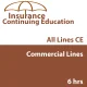 6 hr Property and Casualty - Commercial Lines Continuing Education